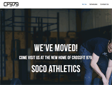 Tablet Screenshot of crossfit979.com